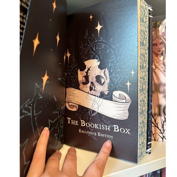 The Bookish Box Signed A Touch of Malice and A Game of Gods Scarlett St. Clair - Picture 6 of 11